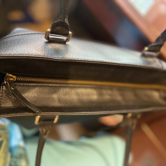 Kate Spade black leather large pocketbook - Picture 4 of 11